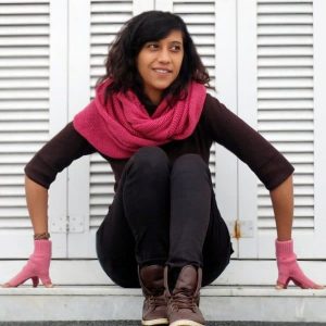 Mitones de Lana para Mujer | Teñidos con Cochinilla en Rosa Claro