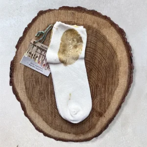 Calcetines Tobilleros de Algodón Orgánico - Hoja de Nogal